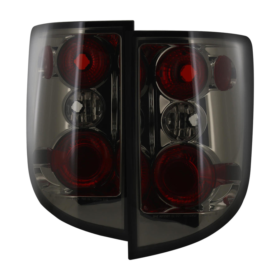 2005-2010 Honda Ridgeline Factory Style Tail Lights (Chrome Housing/Smoke Lens)