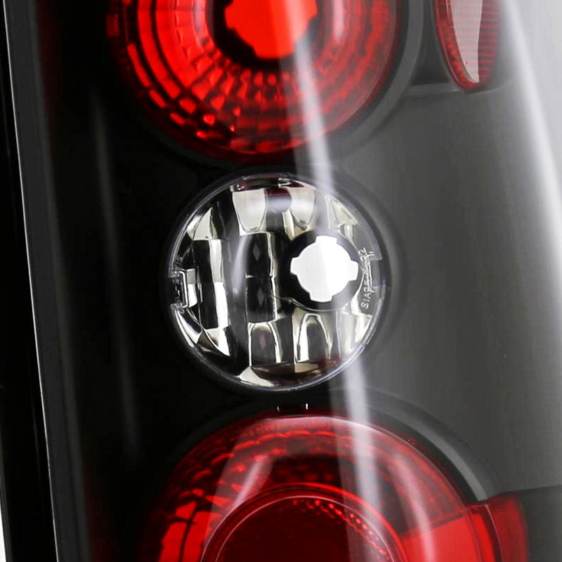 2005-2010 Honda Ridgeline Factory Style Tail Lights (Matte Black Housing/Clear Lens)