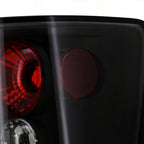 2005-2010 Honda Ridgeline Factory Style Tail Lights (Matte Black Housing/Clear Lens)
