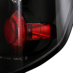 2005-2010 Honda Ridgeline Factory Style Tail Lights (Matte Black Housing/Clear Lens)