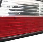 1989-1994 Nissan 240SX S13 Coupe LED Tail Lights (Chrome Housing/Clear Lens)