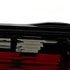 1989-1994 Nissan 240SX S13 Coupe Tail Lights (Chrome Housing/Red Smoke Lens)