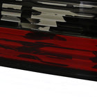 1989-1994 Nissan 240SX S13 Coupe Tail Lights (Chrome Housing/Red Smoke Lens)