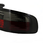 1989-1994 Nissan 240SX S13 Coupe Tail Lights (Chrome Housing/Red Smoke Lens)