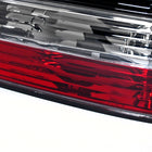 1989-1994 Nissan 240SX S13 Coupe Tail Lights (Chrome Housing/Red Clear Lens)