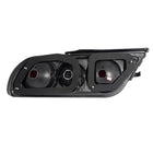 1989-1994 Nissan 240SX S13 Hatchback Tail Lights (Chrome Housing/Smoke Lens)