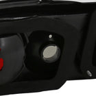 1989-1994 Nissan 240SX S13 Hatchback Tail Lights (Chrome Housing/Smoke Lens)