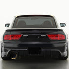 1991-1998 Nissan 180SX RPS13 / 240SX S13 S14 JDM Red LED Tail Ligths (Chrome Housing/Red Lens)