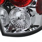 2005-2008 Toyota Tacoma Tail Lights (Chrome Housing/Clear Lens)