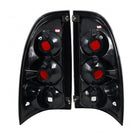 2005-2008 Toyota Tacoma Tail Lights (Chrome Housing/Clear Lens)