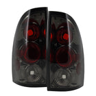 2005-2008 Toyota Tacoma Tail Lights (Chrome Housing/Smoke Lens)