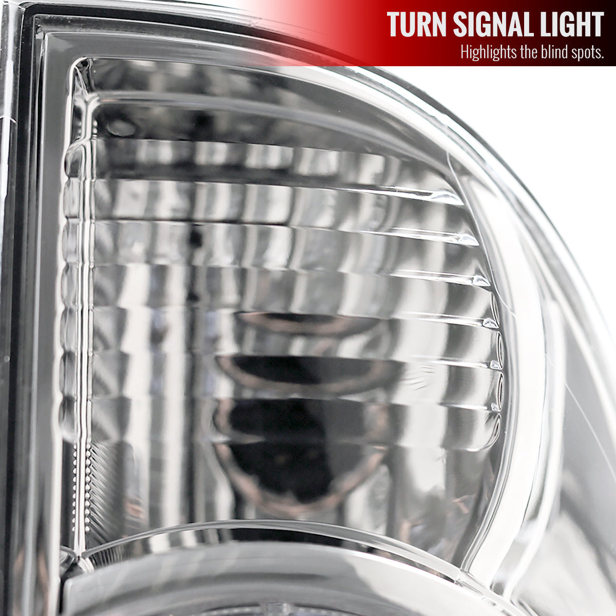 2005-2015 Toyota Tacoma LED Tail Lights (Chrome Housing/Clear Lens)