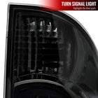 2005-2015 Toyota Tacoma LED Tail Lights (Chrome Housing/Smoke Lens)
