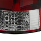 2005-2015 Toyota Tacoma LED Tail Lights (Chrome/Red Housing/Clear Lens)