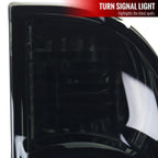 2005-2015 Toyota Tacoma LED Tail Lights (Chrome Housing/Dark Smoke Lens)