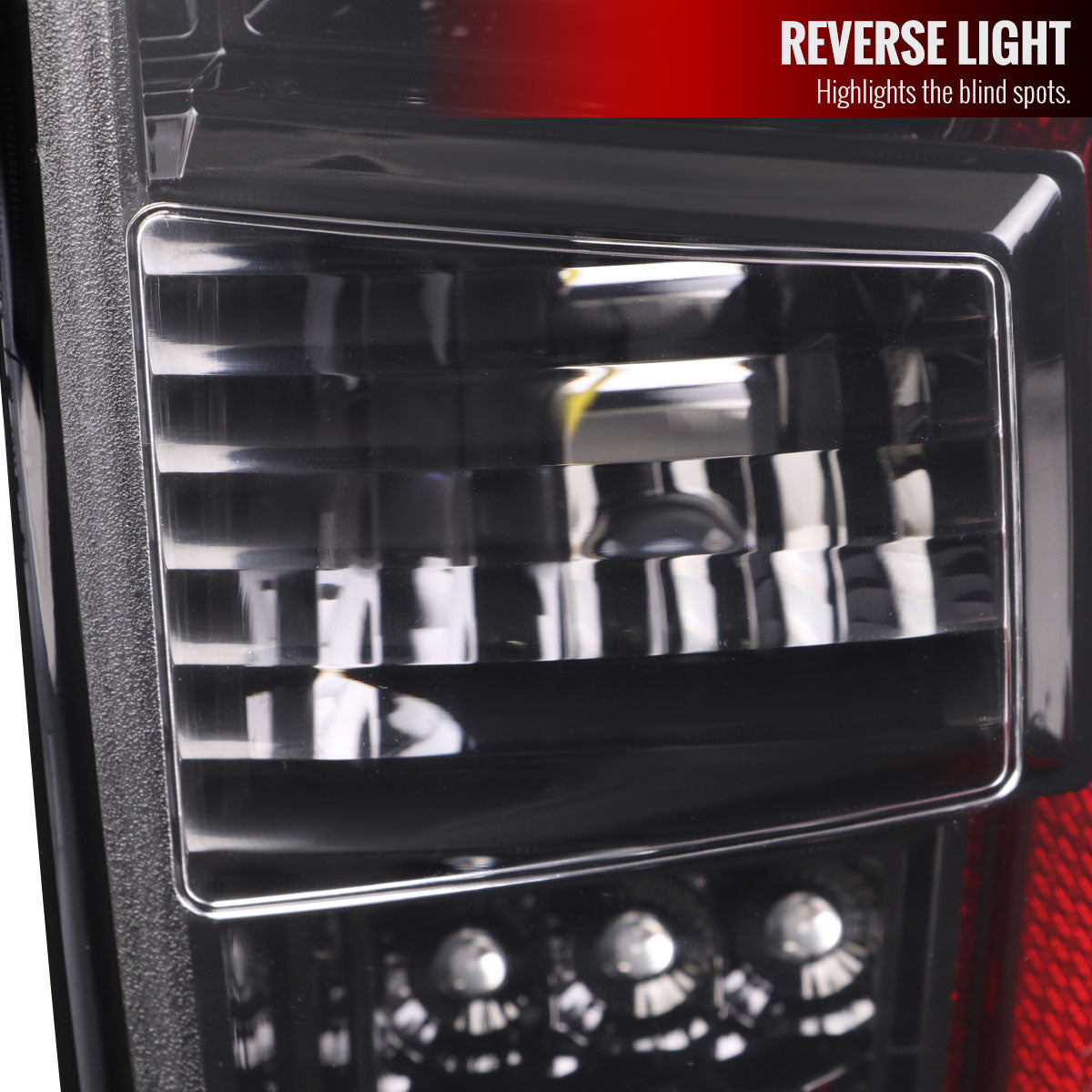 2016-2022 Toyota Tacoma LED Bar Tail Lights (Jet Black Housing/Clear Lens)