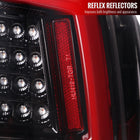 2016-2022 Toyota Tacoma LED Bar Tail Lights (Jet Black Housing/Clear Lens)