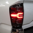 2016-2022 Toyota Tacoma Sequential Signal LED Tail Lights (Jet Black Housing/Clear Lens)