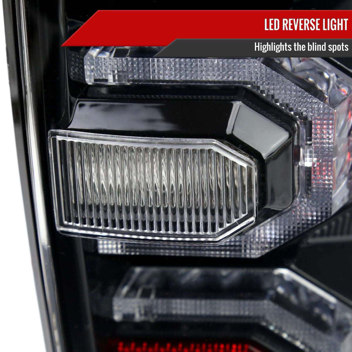 2016-2022 Toyota Tacoma Sequential Signal LED Tail Lights (Jet Black Housing/Clear Lens)