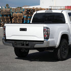 2016-2022 Toyota Tacoma Sequential Signal LED Tail Lights (Jet Black Housing/Clear Lens)
