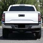 2016-2022 Toyota Tacoma Sequential Signal LED Tail Lights (Jet Black Housing/Clear Lens)