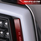 2016-2022 Toyota Tacoma LED Bar Tail Lights (Matte Black Housing/Clear Lens)