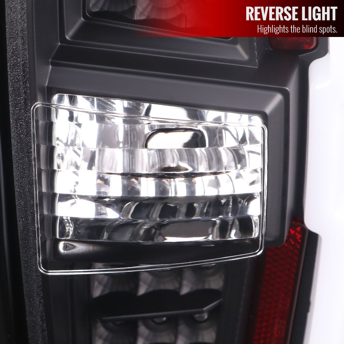 2016-2022 Toyota Tacoma LED Bar Tail Lights (Matte Black Housing/Clear Lens)