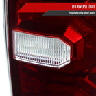 2016-2022 Toyota Tacoma Sequential Signal LED Tail Lights (Chrome Housing/Red Lens)