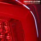2016-2022 Toyota Tacoma LED Bar Tail Lights (Chrome Housing/Red Clear Lens)
