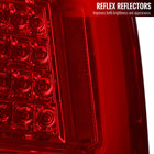 2016-2022 Toyota Tacoma LED Bar Tail Lights (Chrome Housing/Red Clear Lens)