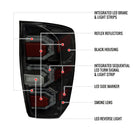 2016-2022 Toyota Tacoma Sequential Signal LED Tail Lights (Glossy Black Housing/Smoke Lens)