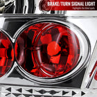 2004-2010 Scion tC Factory Style Tail Lights (Chrome Housing/Clear Lens)
