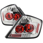 2004-2010 Scion tC Factory Style Tail Lights (Chrome Housing/Clear Lens)