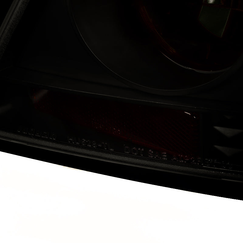 2004-2010 Scion tC Factory Style Tail Lights (Glossy Black Housing/Smoke Lens)