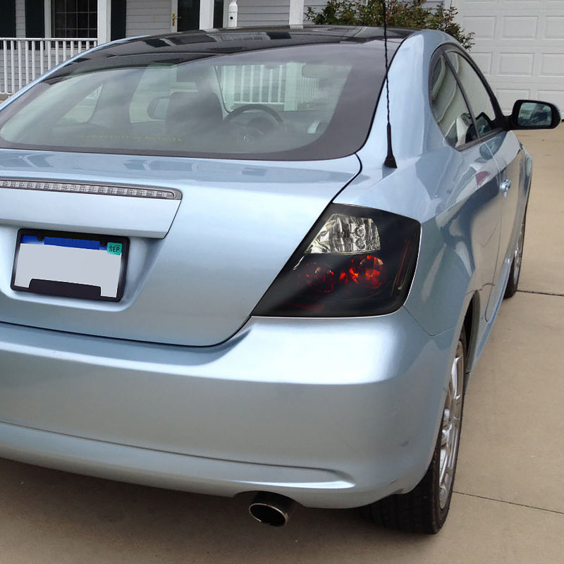 2004-2010 Scion tC Factory Style Tail Lights (Glossy Black Housing/Smoke Lens)