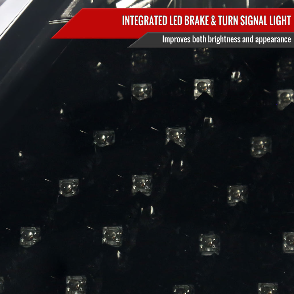 2004-2010 Scion tC LED Tail Lights (Glossy Black Housing/Smoke Lens)