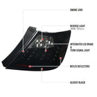 2004-2010 Scion tC LED Tail Lights (Glossy Black Housing/Smoke Lens)