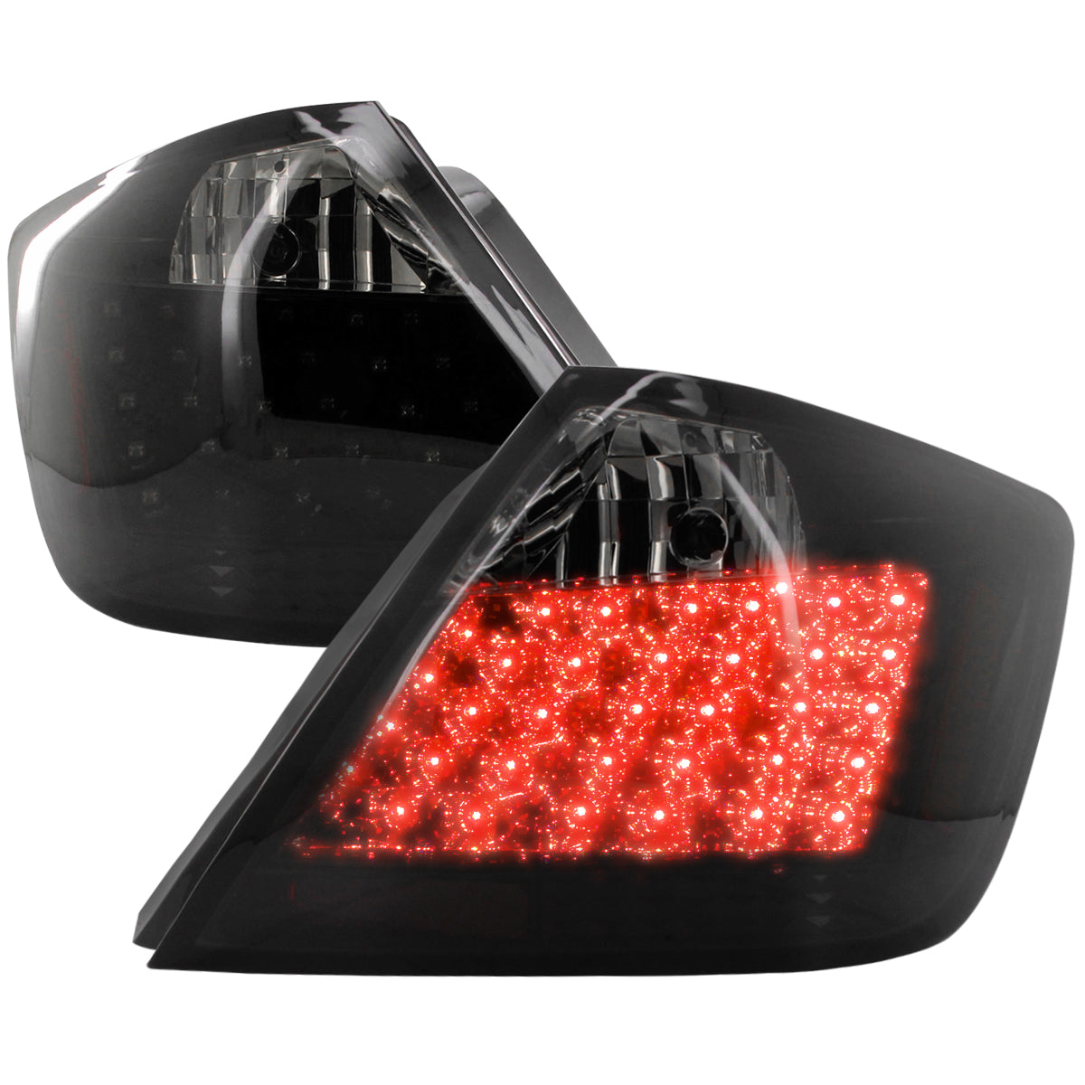 2004-2010 Scion tC LED Tail Lights (Glossy Black Housing/Smoke Lens)