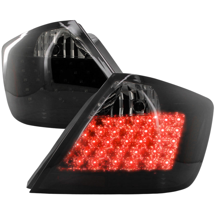 2004-2010 Scion tC LED Tail Lights (Glossy Black Housing/Smoke Lens)
