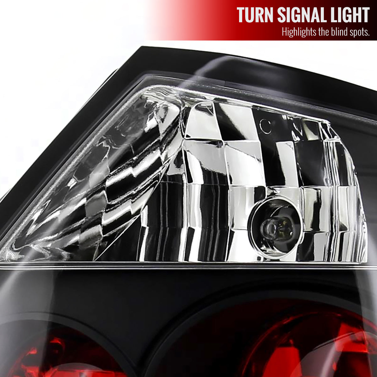 2004-2010 Scion tC Factory Style Tail Lights (Matte Black Housing/Clear Lens)