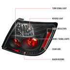 2004-2010 Scion tC Factory Style Tail Lights (Matte Black Housing/Clear Lens)
