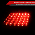 2004-2010 Scion tC V2 Style LED Tail Lights (Matte Black Housing/Clear Lens)