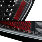 2004-2010 Scion tC V2 Style LED Tail Lights (Matte Black Housing/Clear Lens)