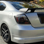 2004-2010 Scion tC V2 Style LED Tail Lights (Matte Black Housing/Clear Lens)