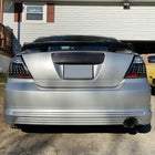 2004-2010 Scion tC V2 Style LED Tail Lights (Matte Black Housing/Clear Lens)
