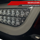 2011-2013 Scion tC LED Tail Lights (Glossy Black Housing/Smoke Lens)