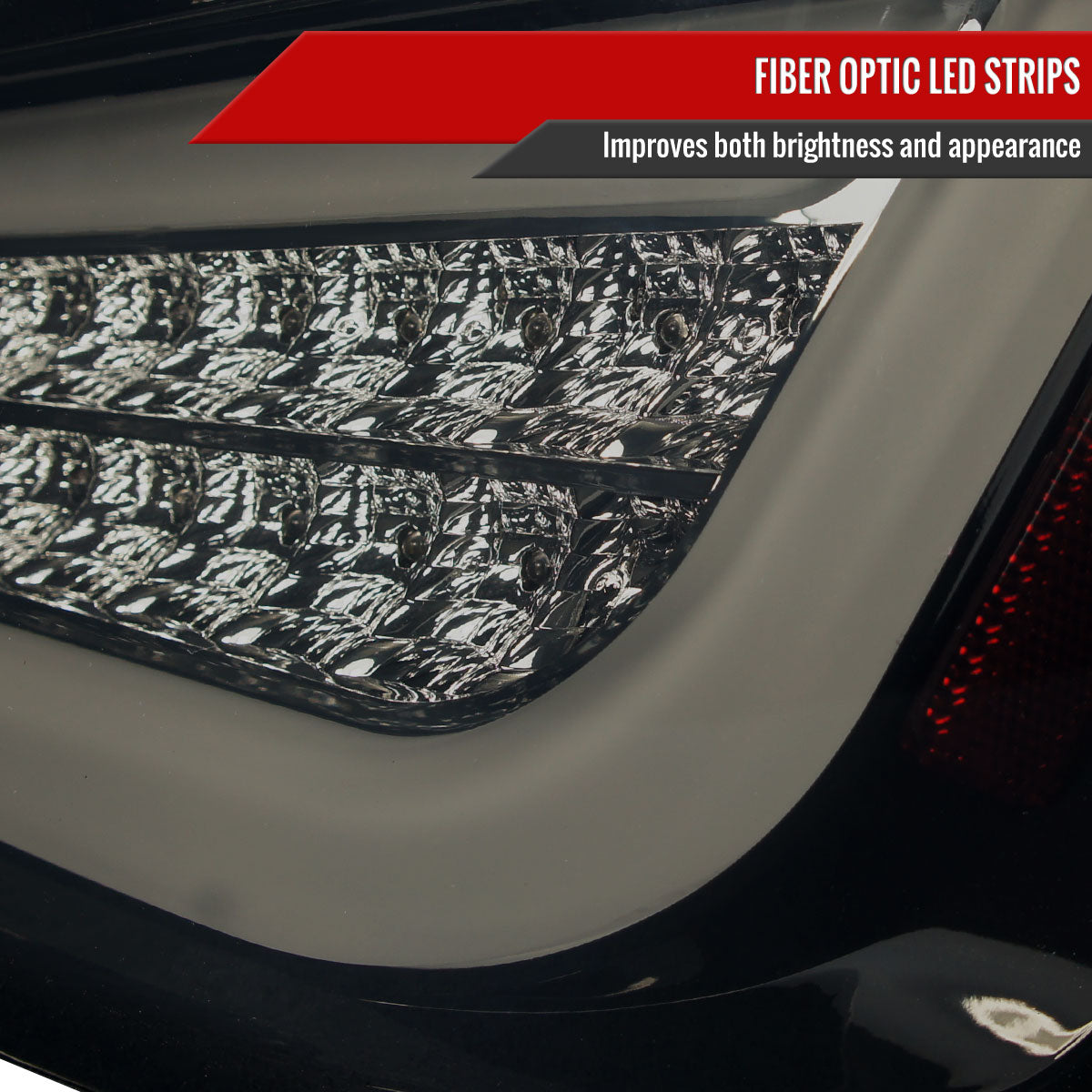 2011-2013 Scion tC LED Tail Lights (Glossy Black Housing/Smoke Lens)
