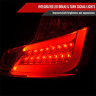 2011-2013 Scion tC LED Tail Lights (Chrome Housing/Smoke Lens)