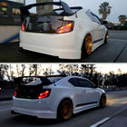 2011-2013 Scion tC LED Tail Lights (Chrome Housing/Smoke Lens)