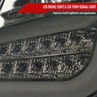 2011-2013 Scion tC LED Tail Lights (Chrome Housing/Smoke Lens)